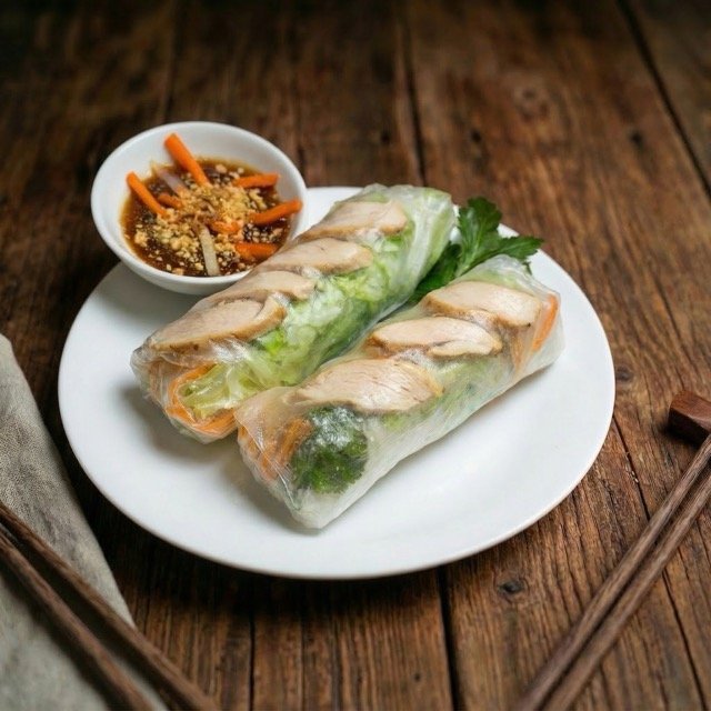 Gỏi cuốn gà